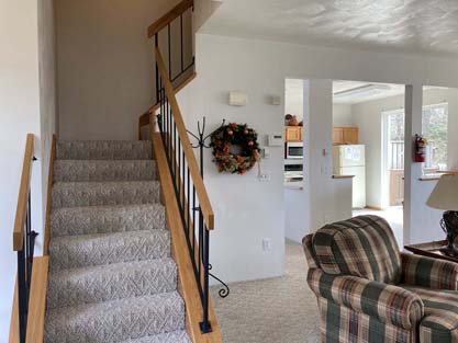 Look inside 1861 Eagles Ridge Way.  Everything you need for a great stay at Hidden Valley!